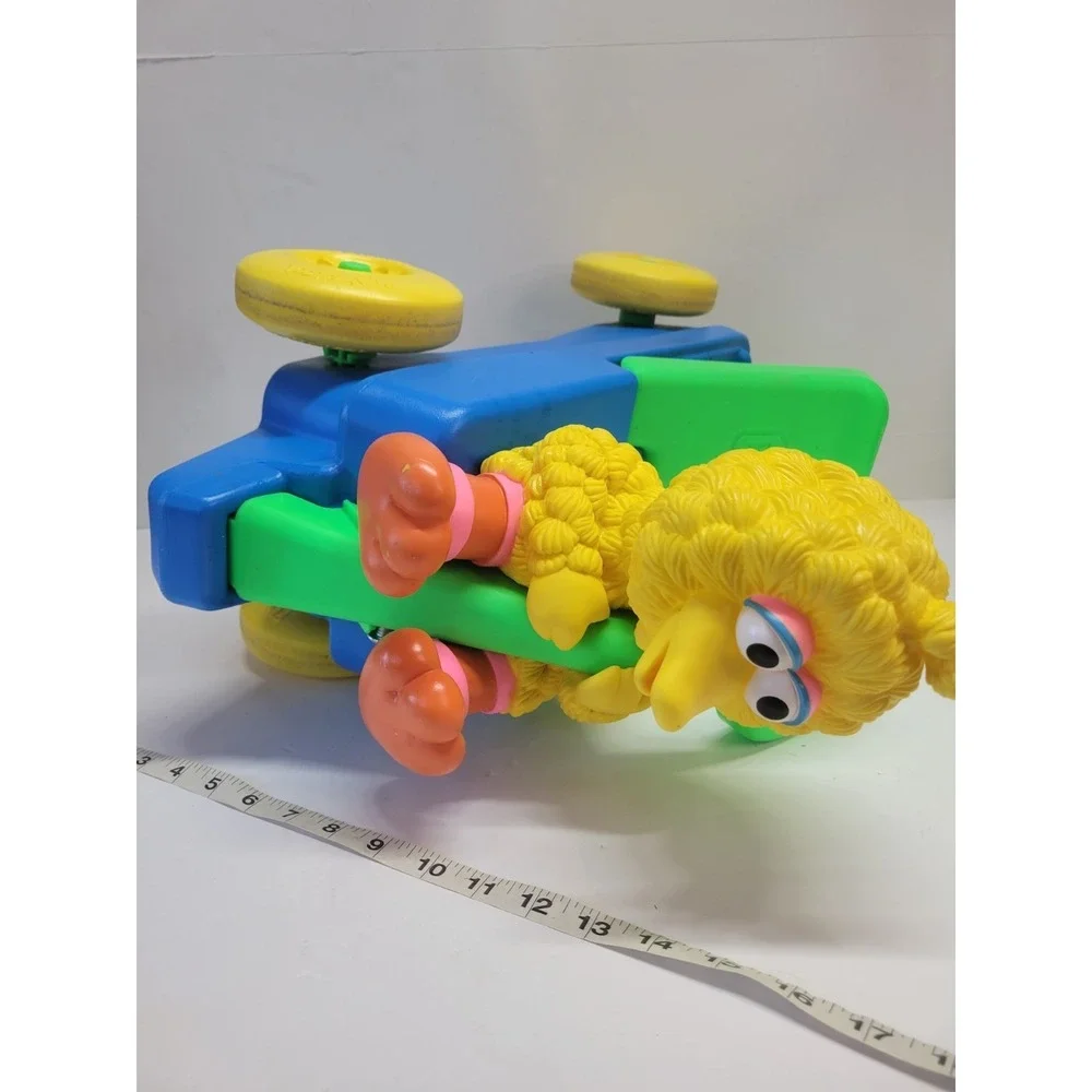 Vtg 1991 Playskool Big Bird Ride On Toy Bike Sesame street